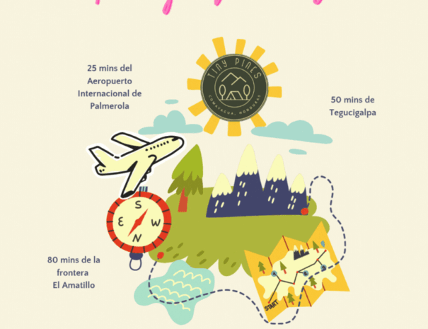 5 Razones para Celebrar el Día de la Madre en Tiny Pines, el Mejor Glamping de Lujo en Honduras 🌿✨ 5 Journey Forest Mountain Flyer